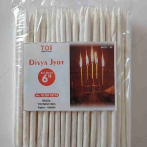 Divya Jyot 6" Diwet Stick 100 pcs